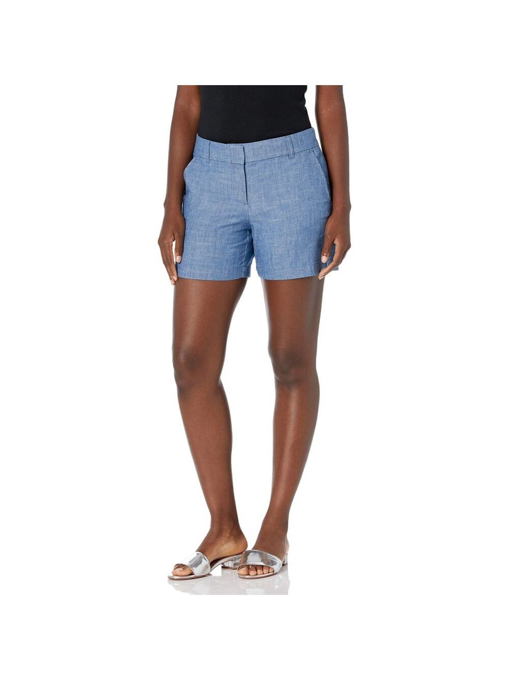 J.Crew Blue Chambray 5" Short